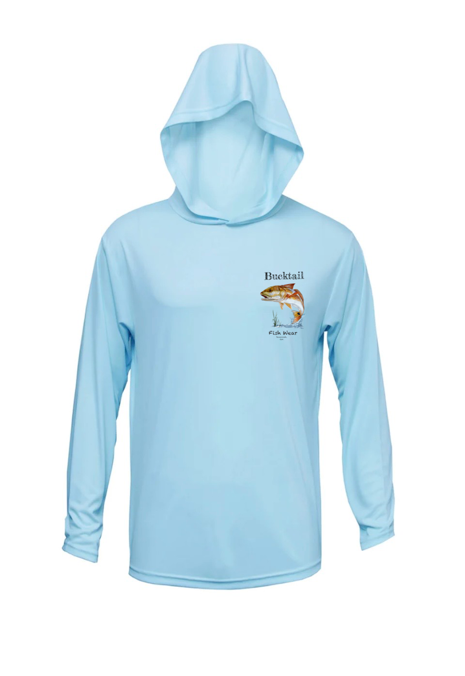 Harbor Blue UPF 50+ Hooded Shirt