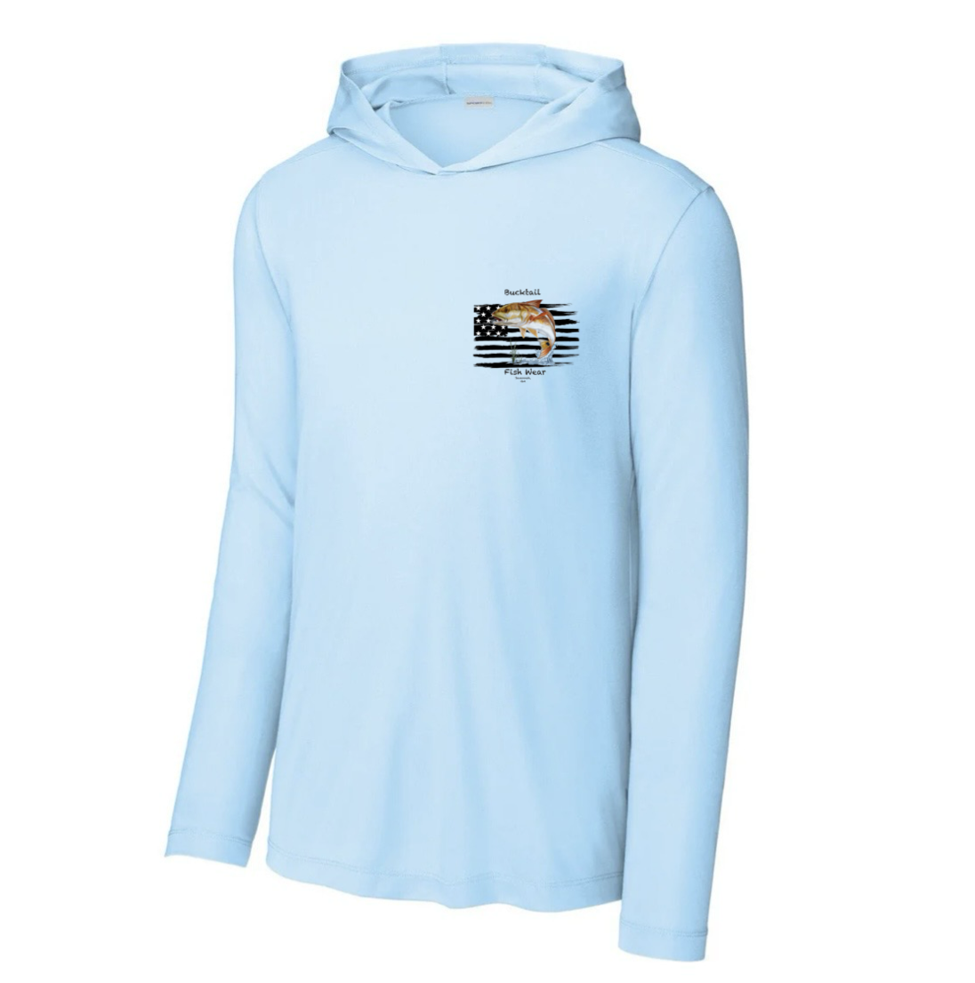 AMF light blue UPF hoddie